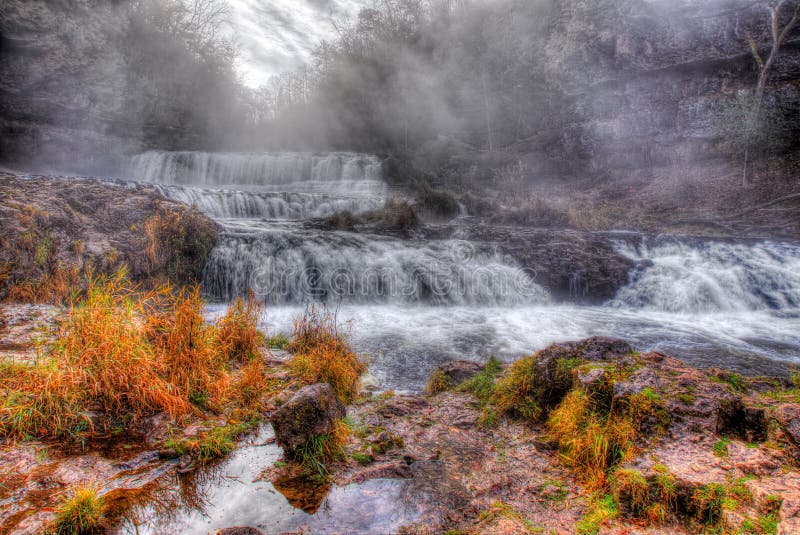 Ett HDR landskap fotografering för bildbyråer Ett HDR landskap fotografering för bildbyråer