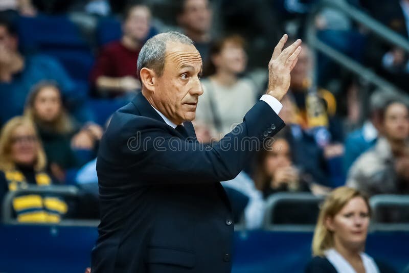 Ettore Messina Head Coach of AX Armani Exchange Milan Editorial Stock Image  - Image of champions, eurolega: 184522739