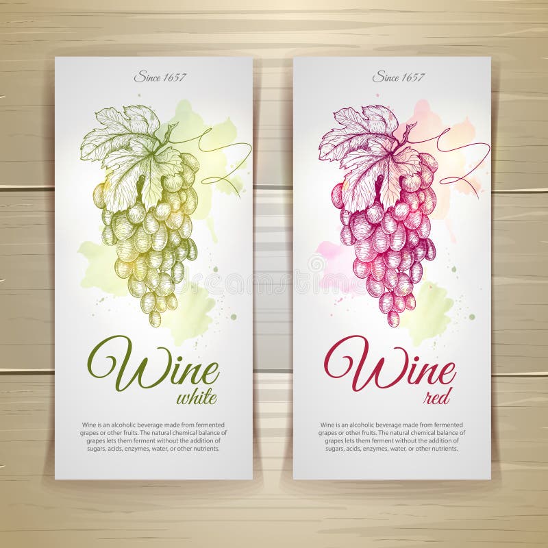 etykietki ustawiający wino royalty ilustracja etykietki ustawiający wino royalty ilustracja