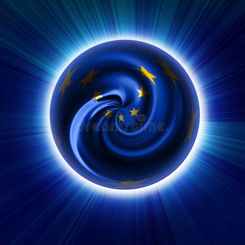 EU symbol royalty free illustration