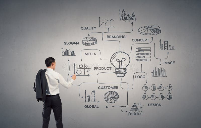 Eu tenho um grande plano Meios mistos fotografia de stock