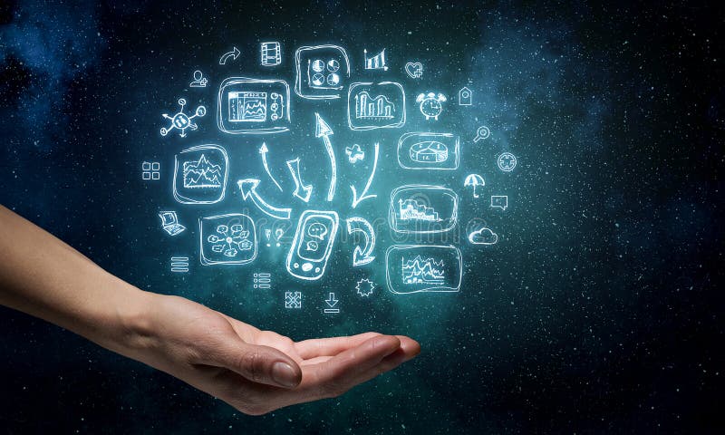 Eu tenho uma grande estratégia fotografia de stock royalty free