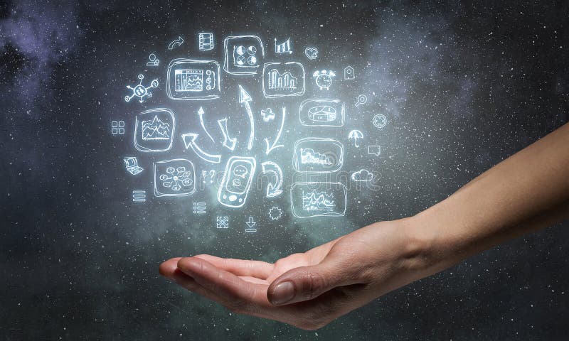 Eu tenho uma grande estratégia imagens de stock