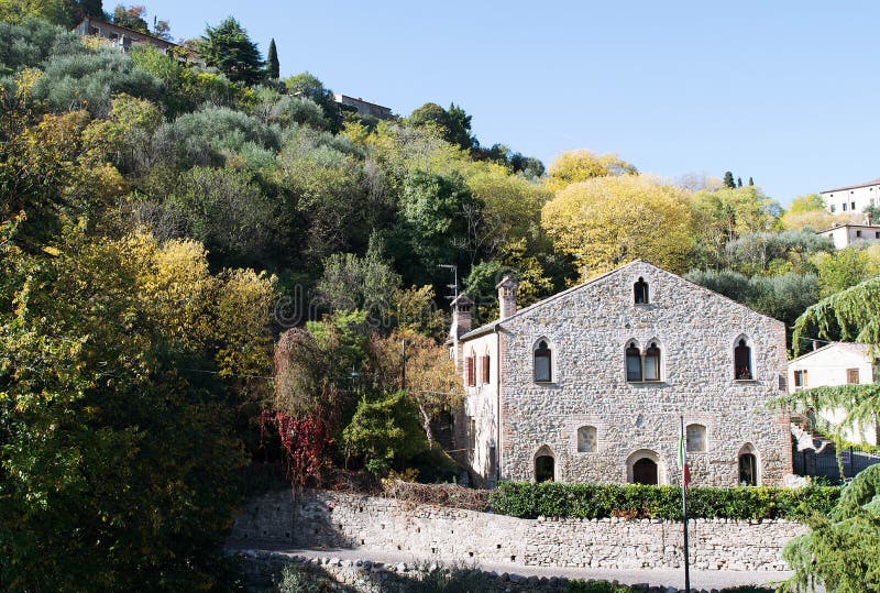 Euganean hills panorama of the arch-petrarch stock photography Euganean hills panorama of the arch-petrarch stock photography