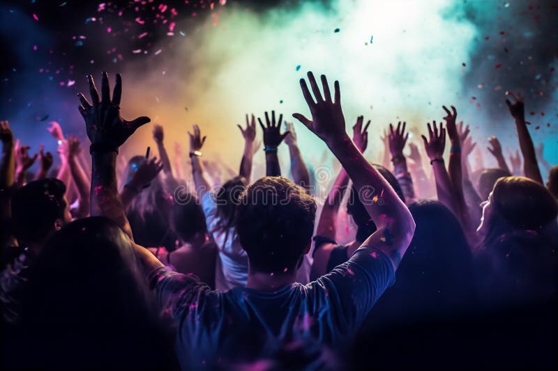 Concert stock image. Image of lights, crowd, musician - 13238999