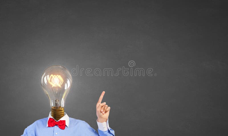 Eureka eu tenho a grande ideia fotos de stock royalty free