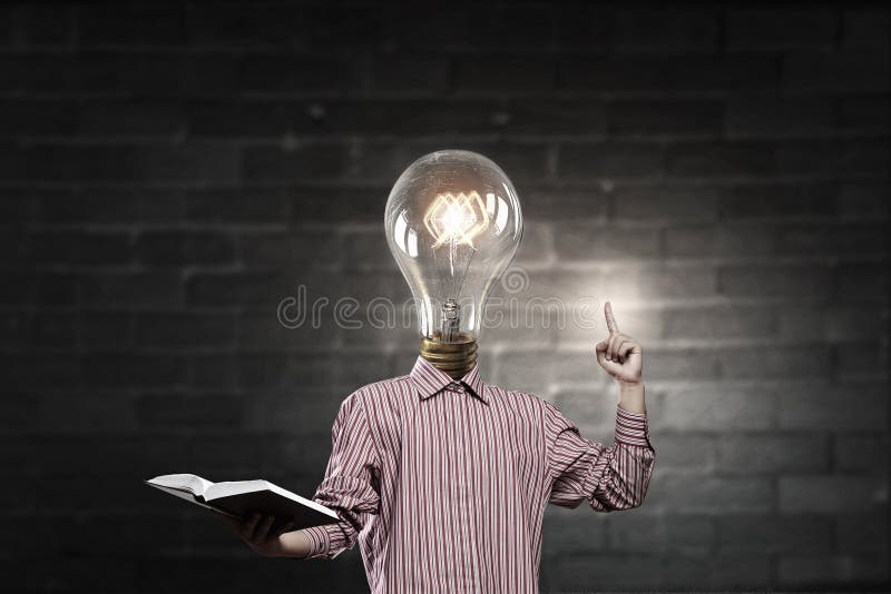 Eureka eu tenho a grande ideia imagem de stock royalty free