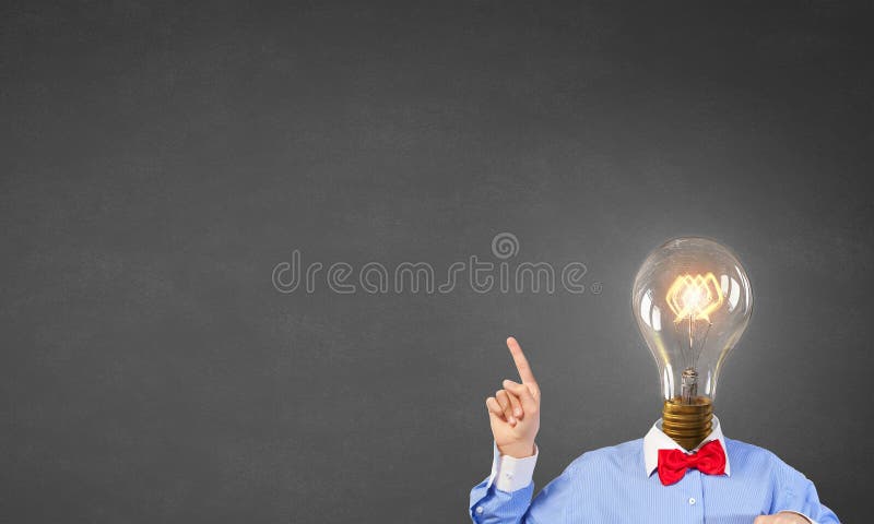 Eureka, tive uma ótima ideia fotos de stock royalty free