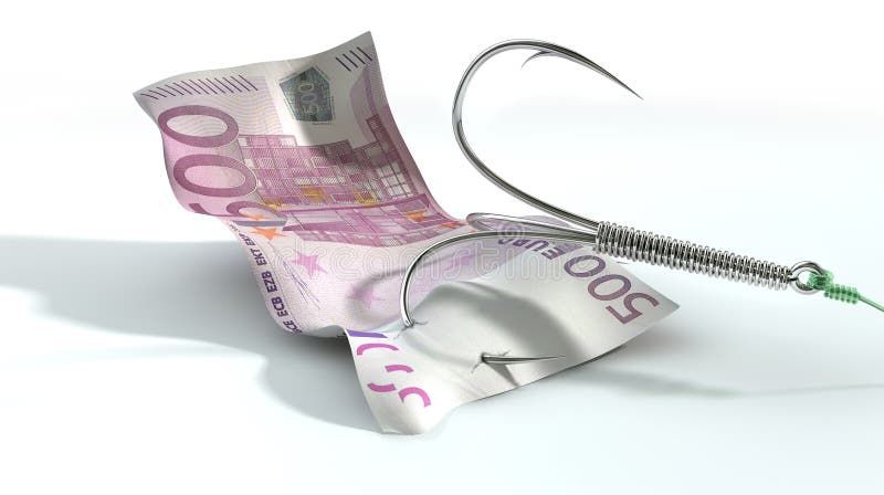 Euro Banknote Baited Hook