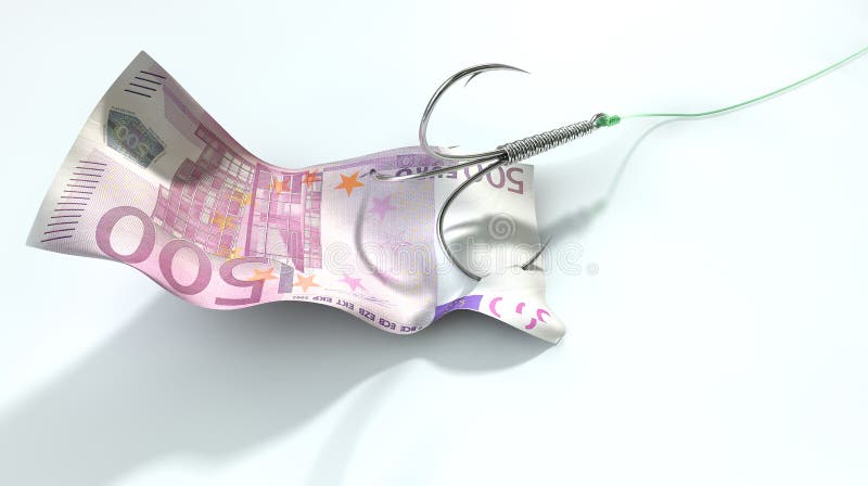 Euro Banknote Baited Hook