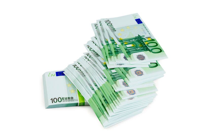 Euro banknotes