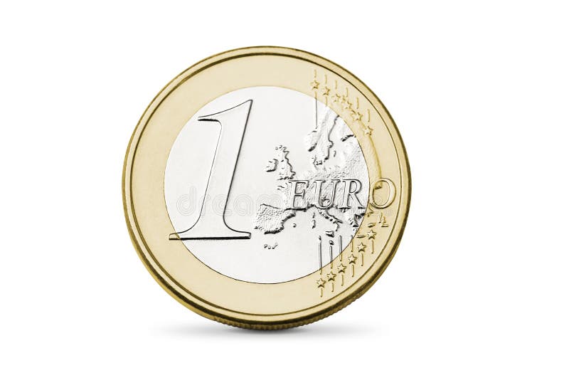 Euro coin royalty free stock images