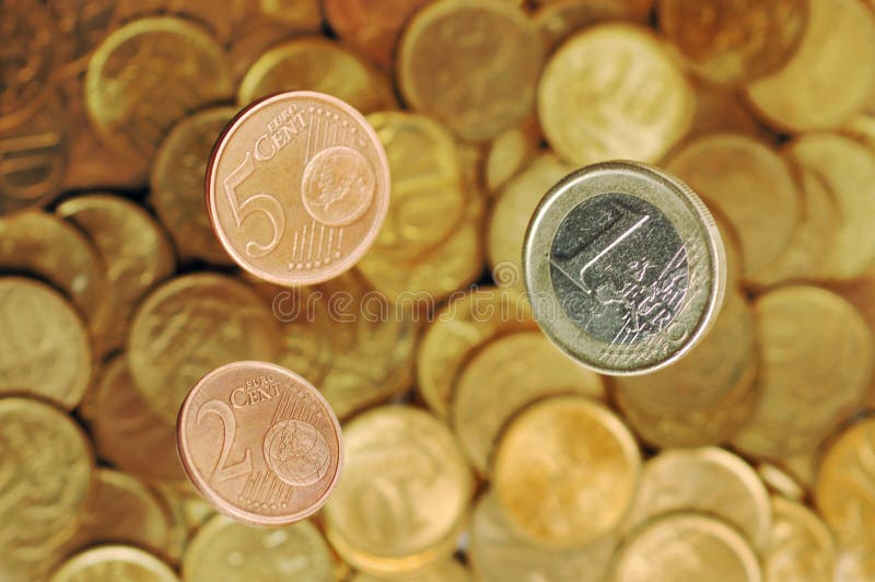 Euro coins stock photo. Image of financial, euro, heap 7506340