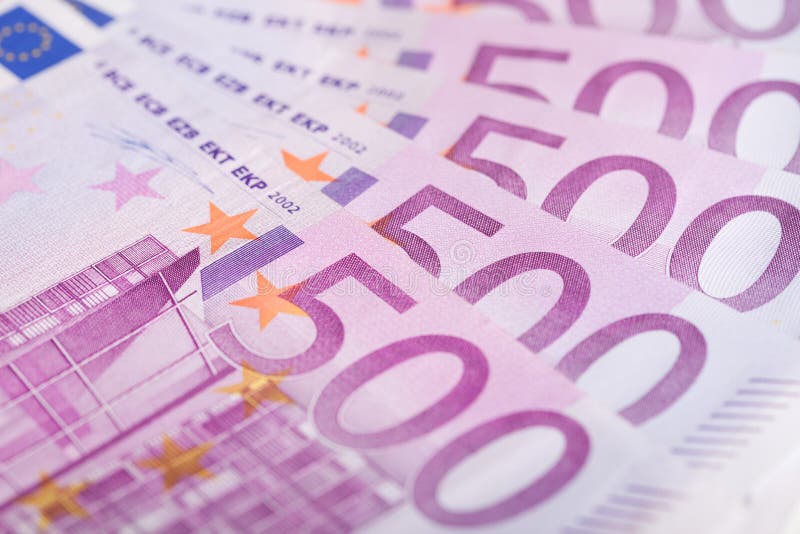500 euro- contas imagens de stock 500 euro- contas imagens de stock