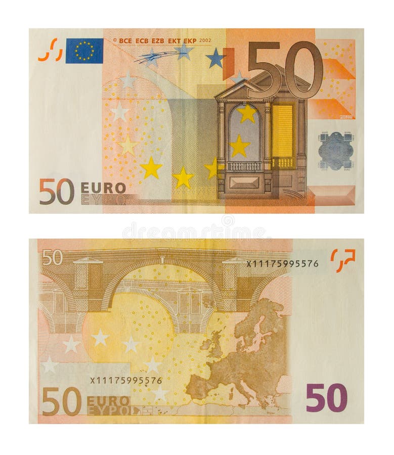 Euro della banconota 50
