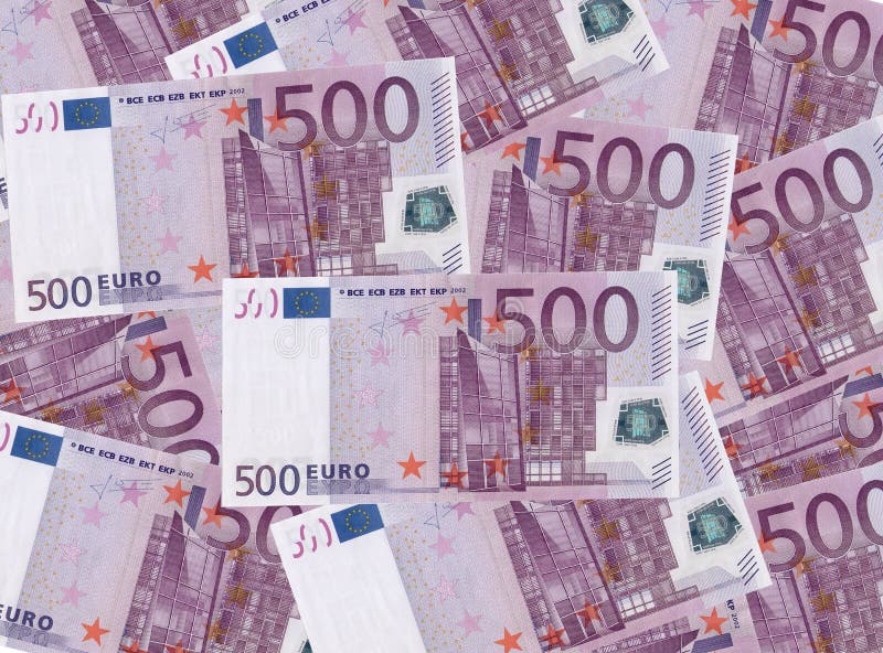 Background of euro money 500. Background of euro money 500