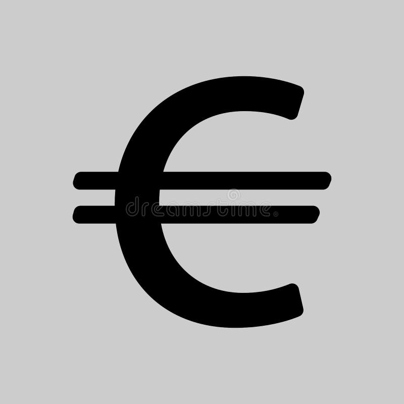 Euro ic?ne de signe euro hauts de la devise 3d d'isolement rendent le symbole de r?solution blanc Label d'argent illustration libre de droits Euro ic?ne de signe euro hauts de la devise 3d d'isolement rendent le symbole de r?solution blanc Label d'argent illustration libre de droits