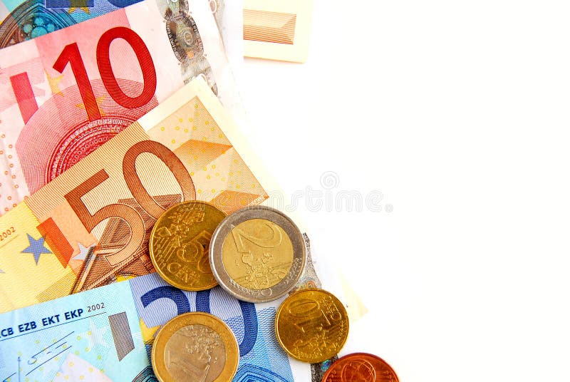 Euro money stock images