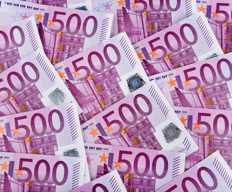 Euro- notas de banco imagem de stock Euro- notas de banco imagem de stock