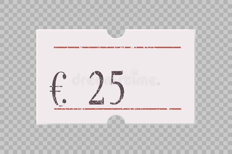 5 Euro only Badge Illustration Stock Vector - Illustration of