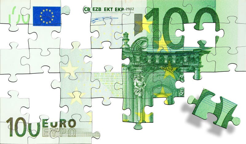 Euro Puzzle stock images Euro Puzzle stock images
