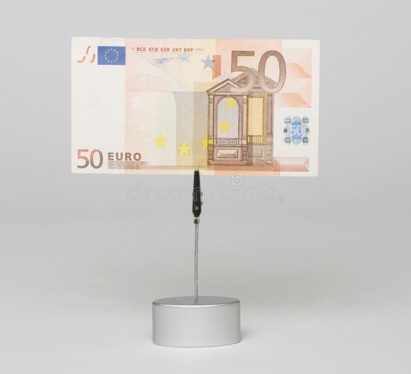 Eurobanknote stockbild Eurobanknote stockbild