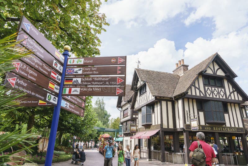 Europa Park in Rust, Germany