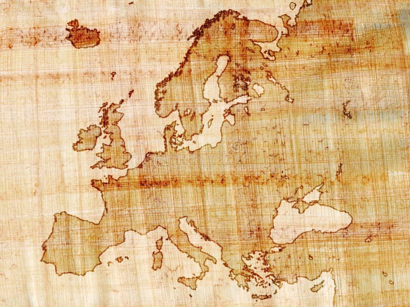 Europe on papyrus