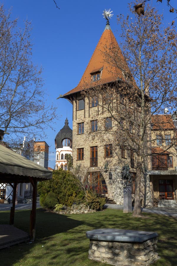 Europe place or courtyard in Komarno, Slovakia