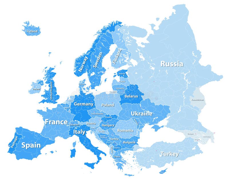 Map Europe Countries And Regions Map Europe Countries And Regions