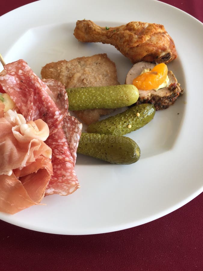 European appetizers stock photo. Image of chicken, starters 57855022