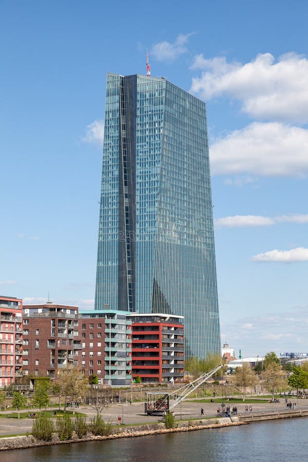 European Central Bank (ECB) in Frankfurt royalty free stock photos European Central Bank (ECB) in Frankfurt royalty free stock photos