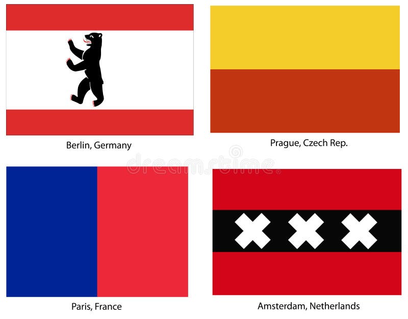 List of city flags in Europe