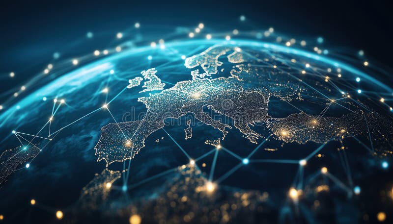 European Connection royalty free stock photography