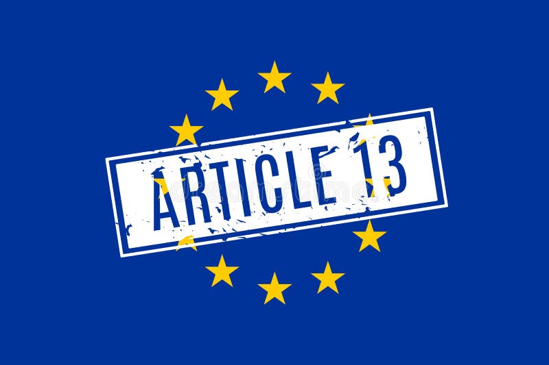The european copyright directive illustration royalty free illustration The european copyright directive illustration royalty free illustration