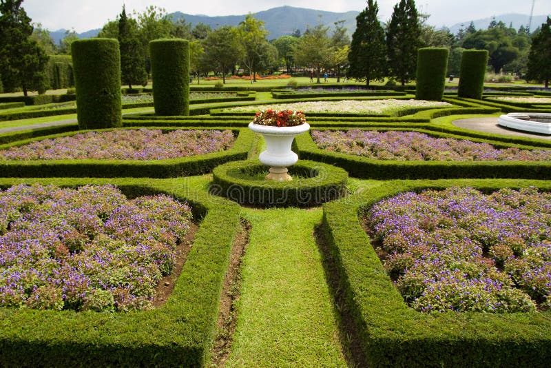 European Garden stock photo. Image of classic, geometric 13857438