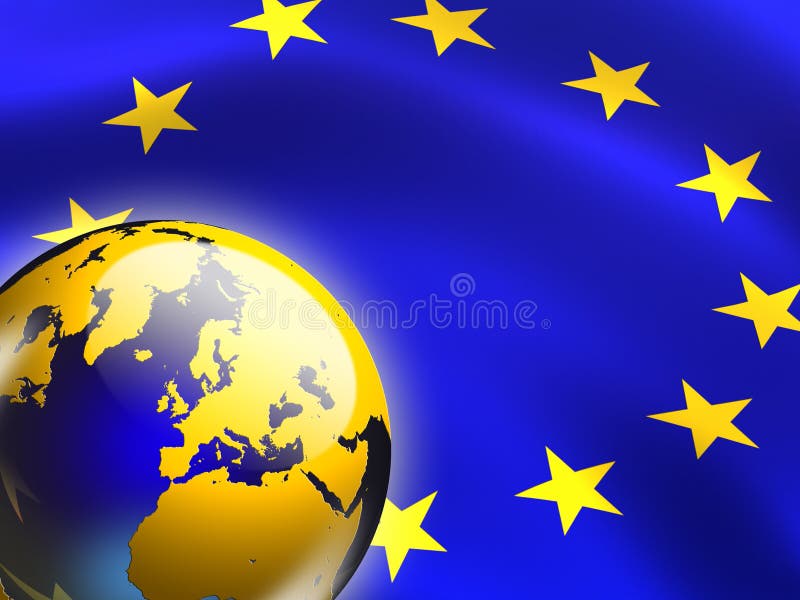 European union royalty free illustration