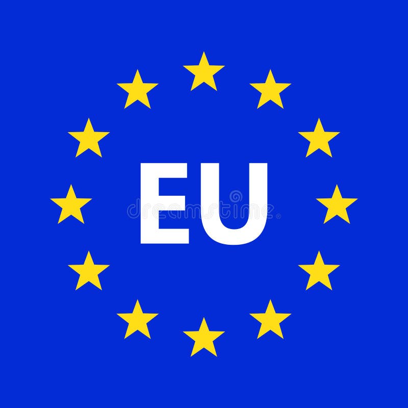 European Union Logo. Vector Illustration. Stock Illustration - Illustration of logo, union: 127585490