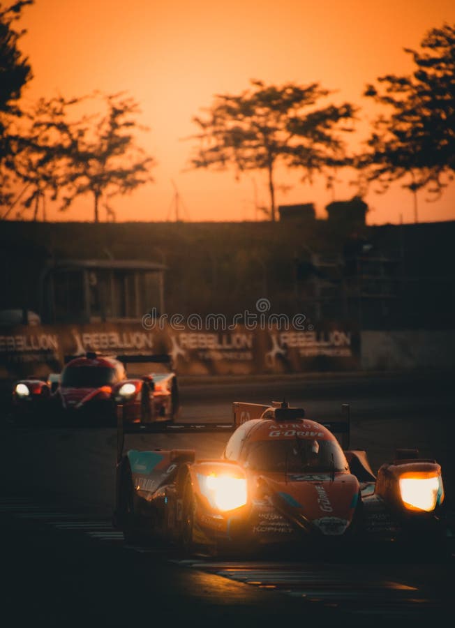 Europäer-Le Mans Reihe - 4Hours von Barcelona stockbild Europäer-Le Mans Reihe - 4Hours von Barcelona stockbild