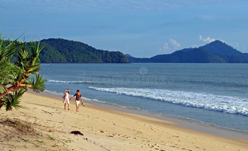 Evening Beach Scene Six