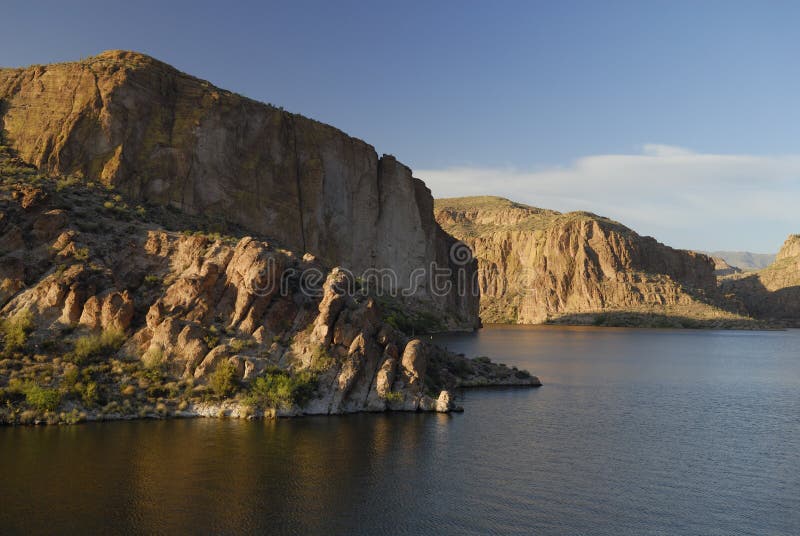 Evening at Canyon Lake Near Phoenix, Arizona Stock Image Image of destination, spring 9301555