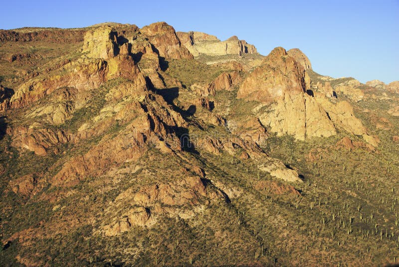 Evening at Fish Creek Canyon in Arizona Stock Image Image of tranquil