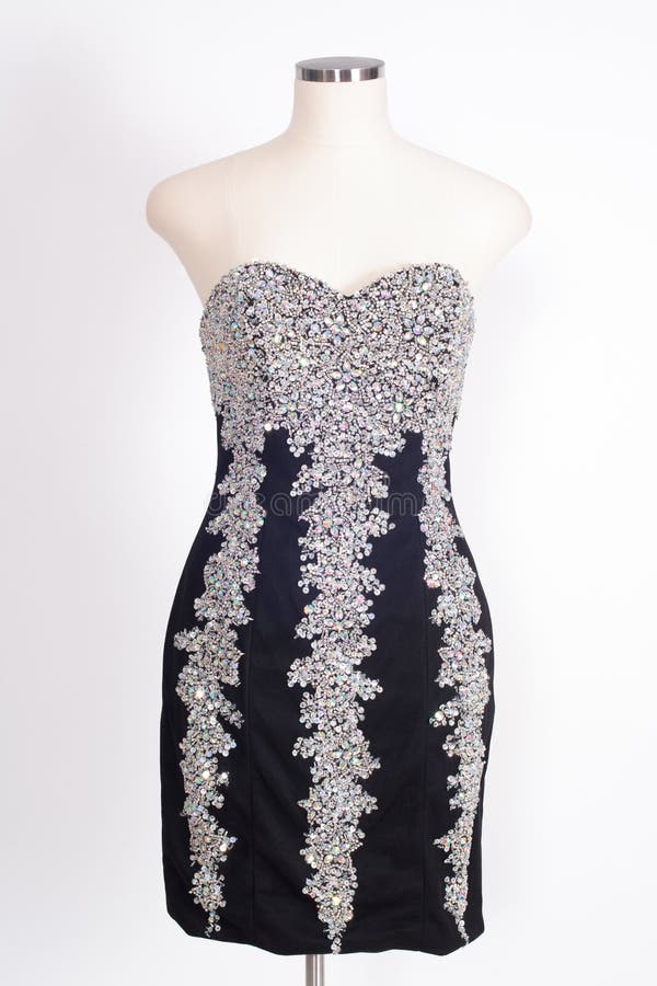 evening gown white color