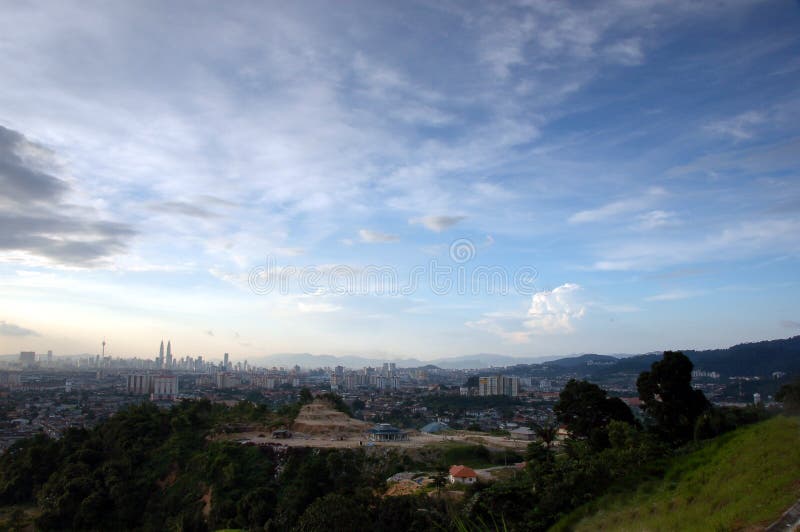 Evening View Kuala Lumpur City