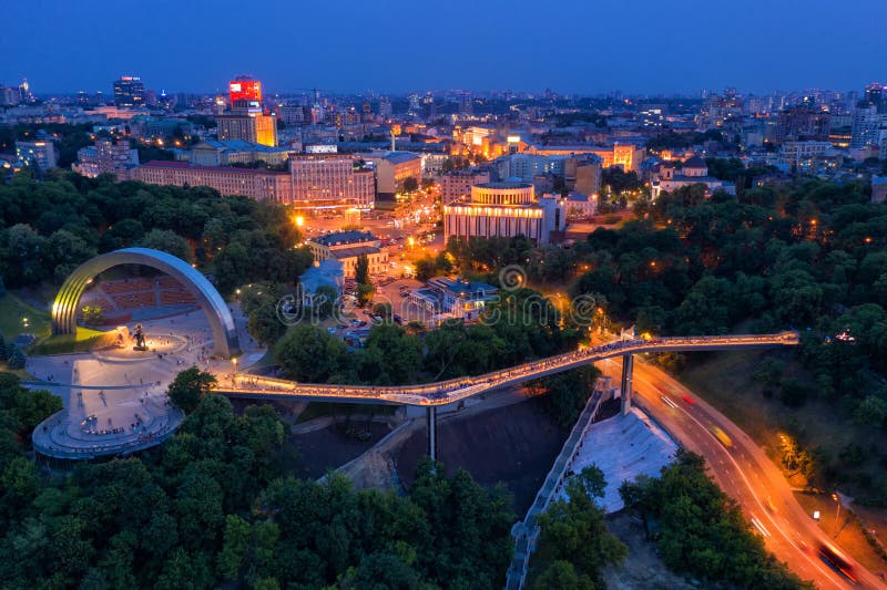 Roof kiev stock image. Image of panorama, street, facade 31080331