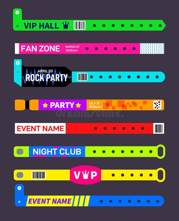 GymChoice 700PCS Paper Wristbands for Events Neon Party Wristbands Colored  Wristbands Disposable Paper Club Arm Bands Wristbands for Concert Bar Entrance  Admission - Walmart.com