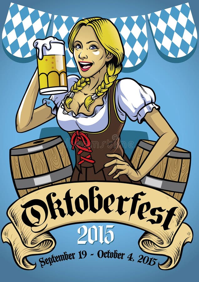 Evento del manifesto di Oktoberfest illustrazione vettoriale Evento del manifesto di Oktoberfest illustrazione vettoriale