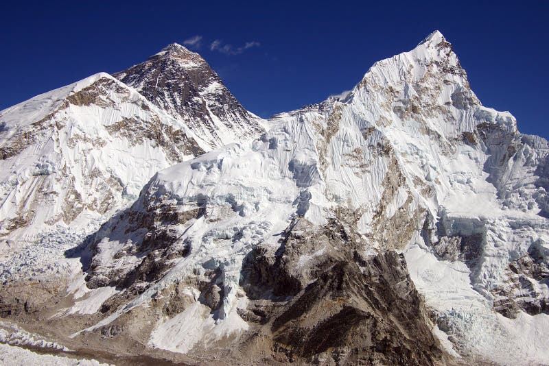 Everest & Nupse from Kalapattar, 5545m
