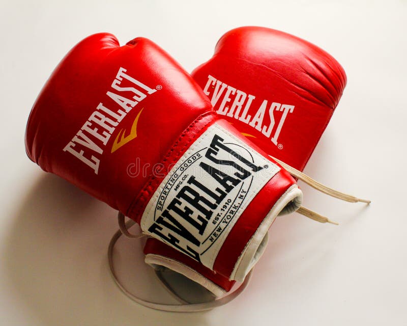 Everlast Bokserskie rękawiczki fotografia stock Everlast Bokserskie rękawiczki fotografia stock