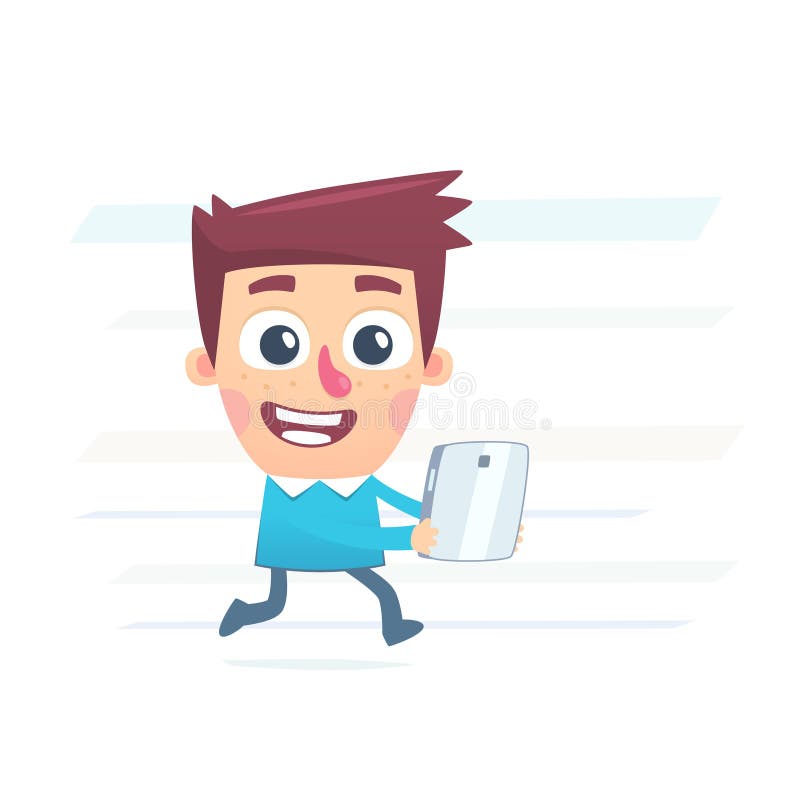 Everyday and Everywhere Use Gadgets Stock Vector Illustration of